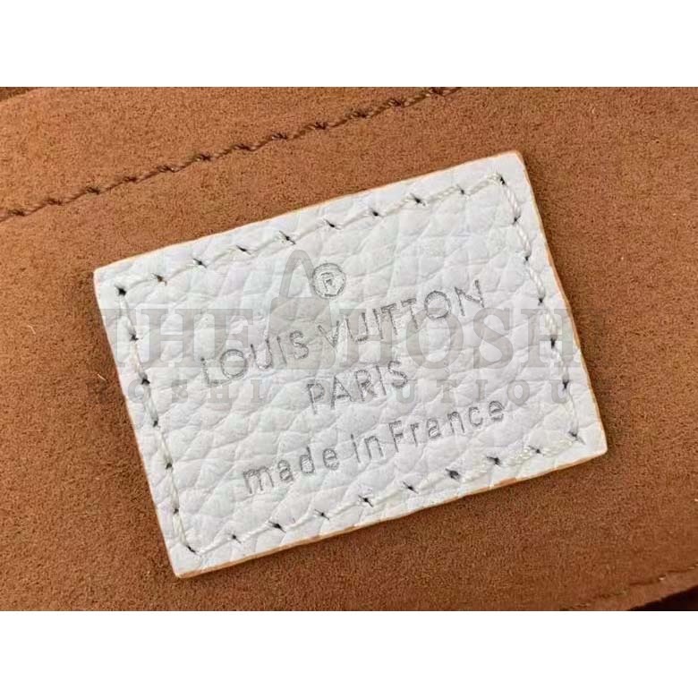 L0vis Vvtt0n LV Women Scala Mini Pouch Gris Souris Mahina Perforated Calf Leather Master Quality