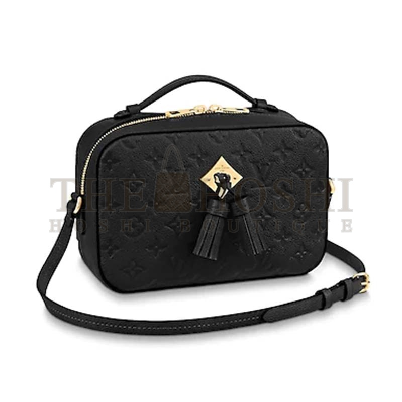 L0vis Vvtt0n LV Women Saintonge Handbag in Monogram Empreinte Leather Master Quality