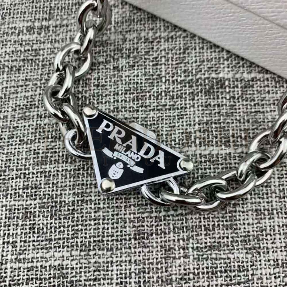 Pra*a Women Symbole Bracelet 925 Sterling Silver Master Quality