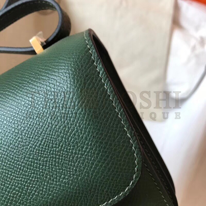 H**me5 Vert Anglais Epsom Constance Elan 25cm Bag Master Quality