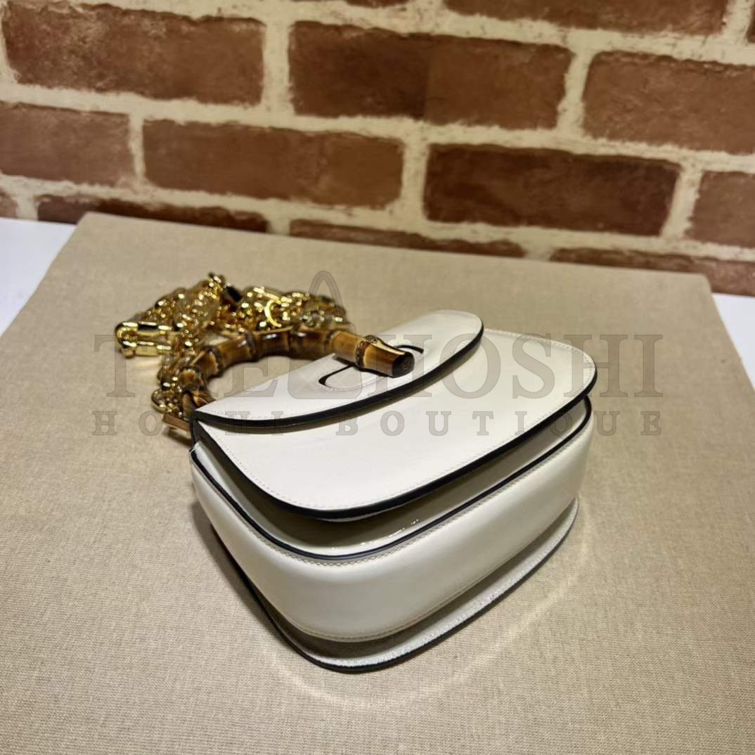 Gvc*1 Women GG Gvc*1 Bamboo 1947 S*per Mini Bag Light Beige Leather Master Quality