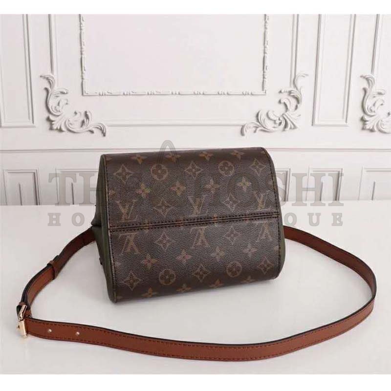 L0vis Vvtt0n LV Women Fold Tote PM Monogram Canvas Calfskin Leather Master Quality