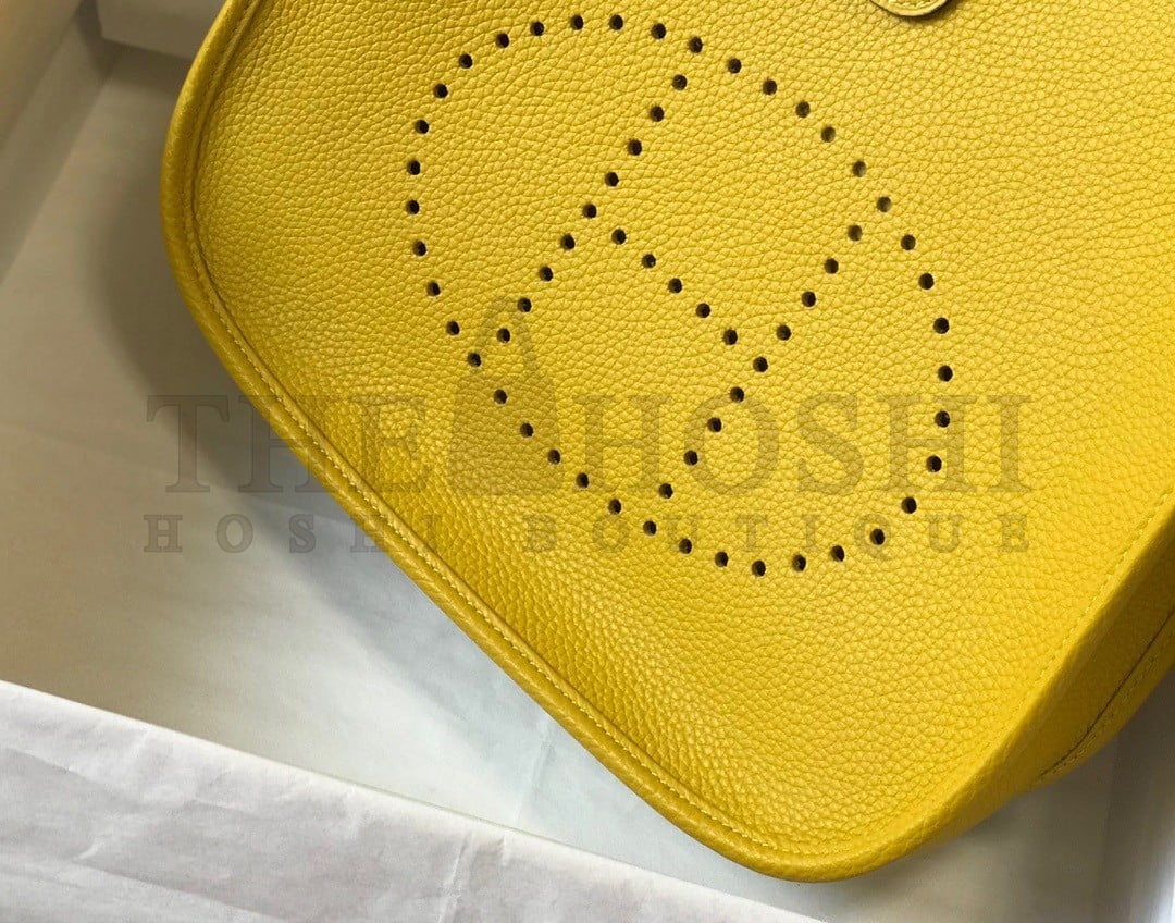 H**me5 Evelyne III 29 Bag In Yellow Clemence Leather Master Quality