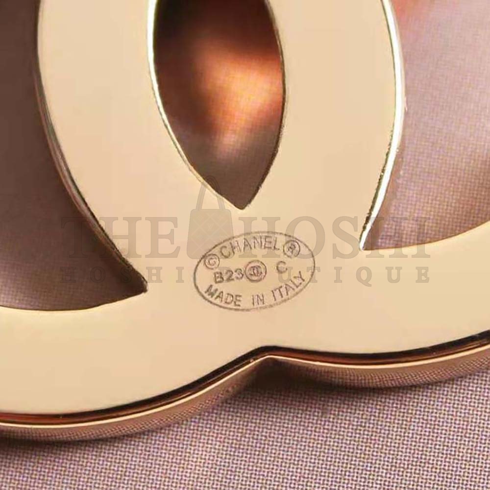 Ch**el Women Pendant Earrings in Metal Glass Pearls & Strass Master Quality