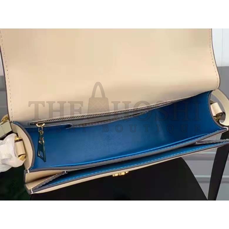 L0vis Vvtt0n LV Women Pont 9 Handbag Cream Smooth Calfskin Cowhide Leather Master Quality