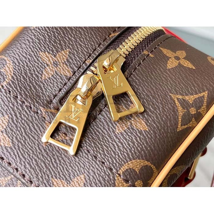 L0vis Vvtt0n LV Women Cité Handbag Monogram Coated Canvas Cowhide Leather Master Quality