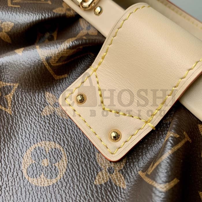 L0vis Vvtt0n LV Women Monogram Clutch Monogram Coated Canvas Calfskin Leather Master Quality