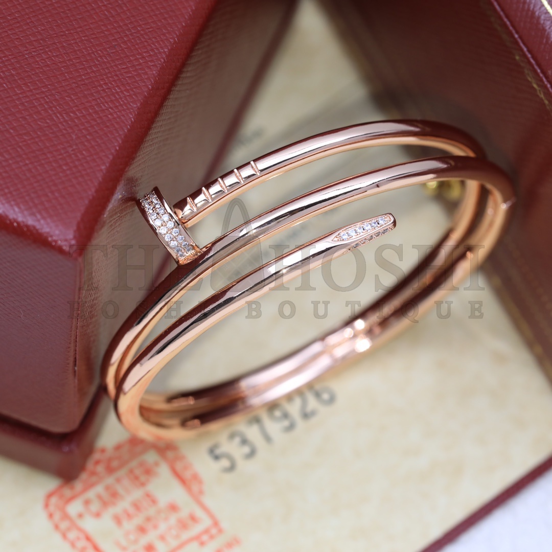 Ca*t1er 3-color JUSTE UN CLOU bracelet 18k Master Quality