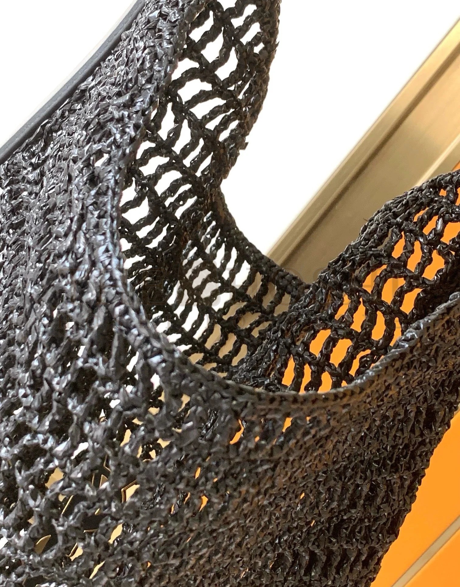 Sa1nt Lau*nt Oxalis Shoulder Bag in Black Raffia Master Quality