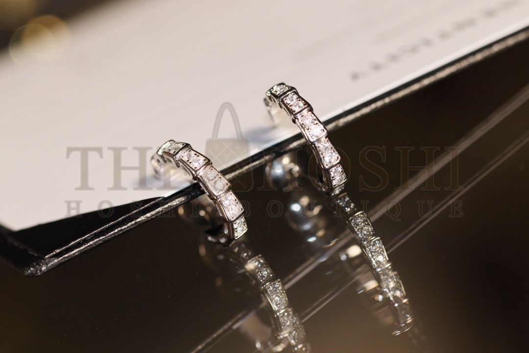 Bv1g*ai SERPENTI VIPER EARRINGS Master Quality