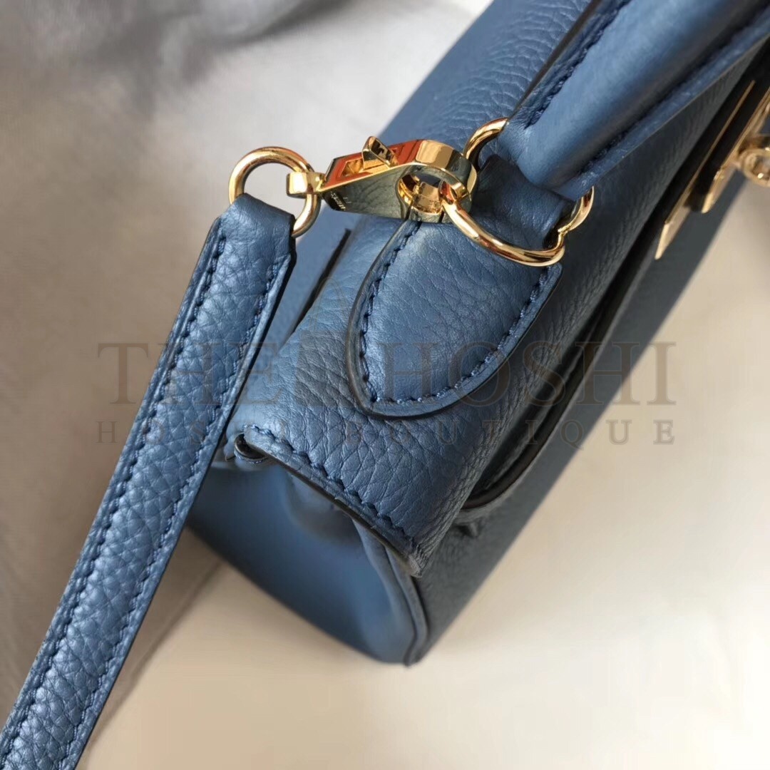 H**me5 Blue Agate Clemence Kelly 28cm Bag Master Quality