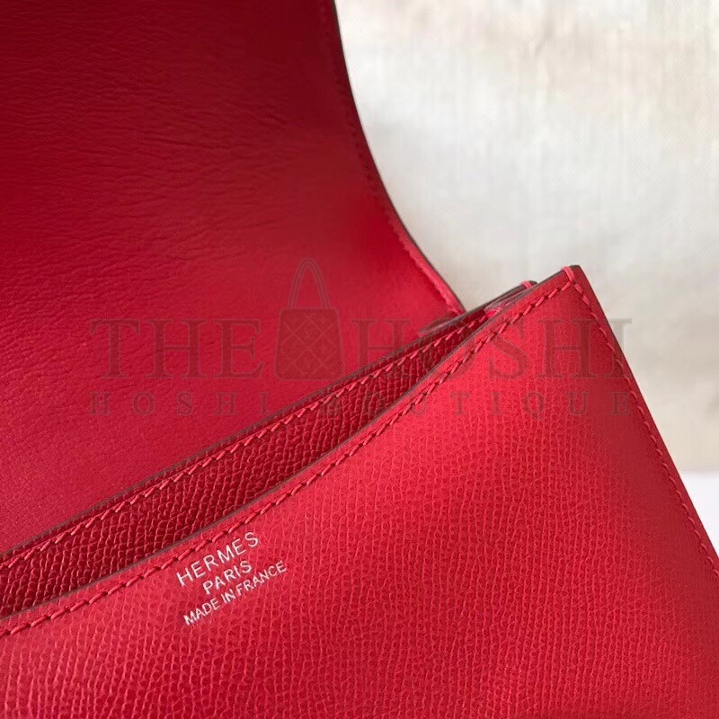 H**me5 Mini Constance 18cm Red Epsom Bag Master Quality