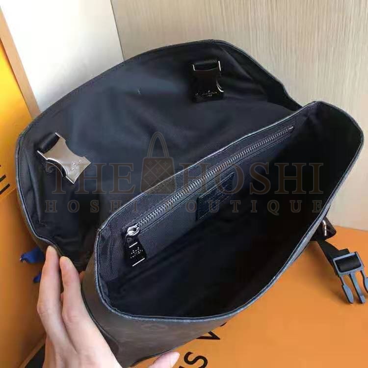 L0vis Vvtt0n LV Men Messenger PM Voyager Bag in Monogram Eclipse Canvas-Black Master Quality