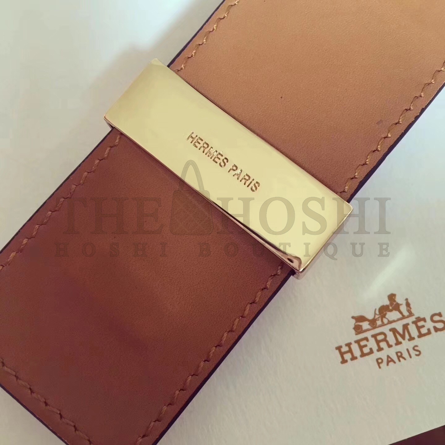 H**me5 Brown Epsom Collier de Chien Bracelet Size S Master Quality