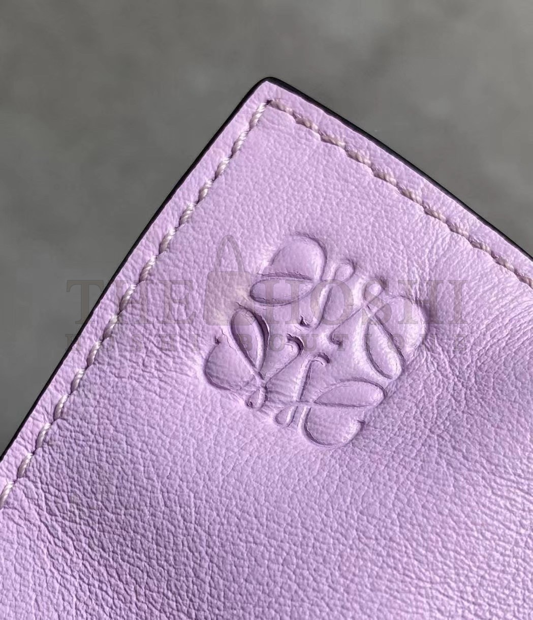 L0ew* Mini Flamenco Clutch Bag In Bloom Orchid Calfskin Master Quality