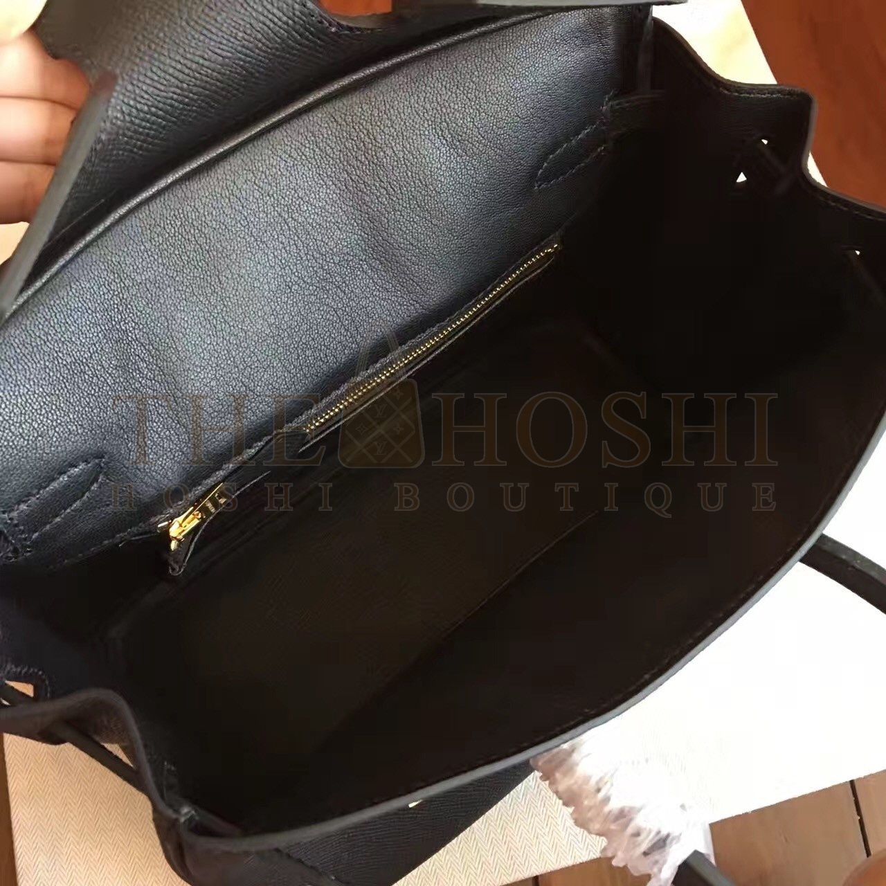 H**me5 Black Birkin 25cm Epsom Handmade Bag Master Quality