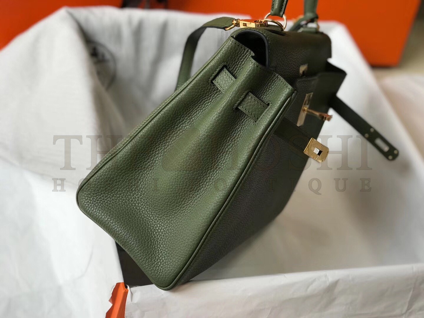 H**me5 Canopee Clemence Kelly 32cm Retourne Bag Master Quality