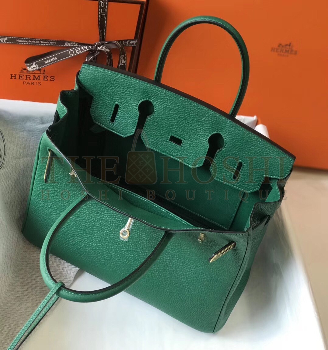 H**me5 Malachite Clemence Birkin 30cm Bag Master Quality