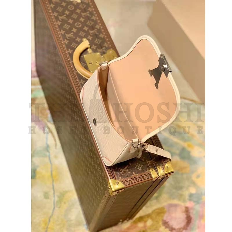 L0vis Vvtt0n LV Women Buci Crossbody White Epi Grained Smooth Cowhide Leather Master Quality