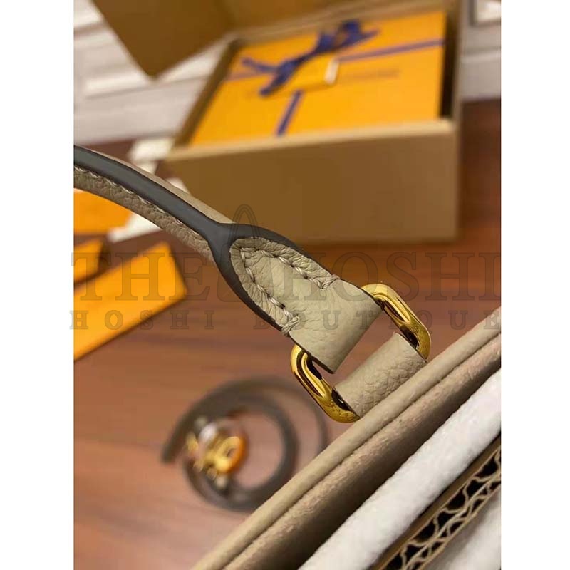 L0vis Vvtt0n LV Women Onthego Tote Beige Embossed Grained Cowhide Leather MM M45494 (35 x 27 x 14 cm)BB M47054 (18 x 15 x 8.5 cm) Master Quality