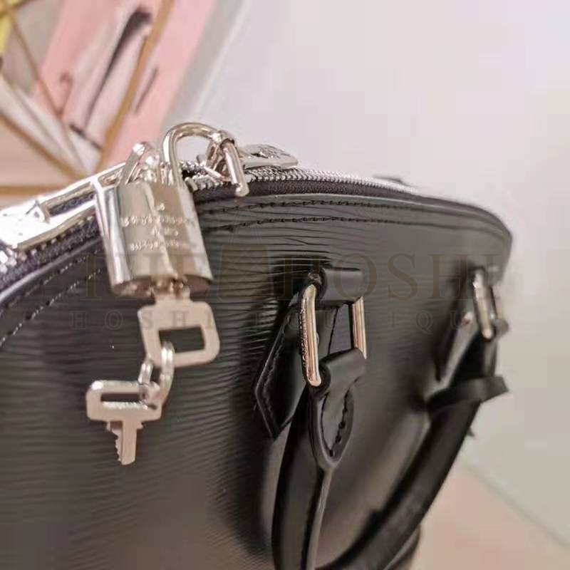 L0vis Vvtt0n LV Women Alma PM Handbag in Epi Leather-Black Master Quality
