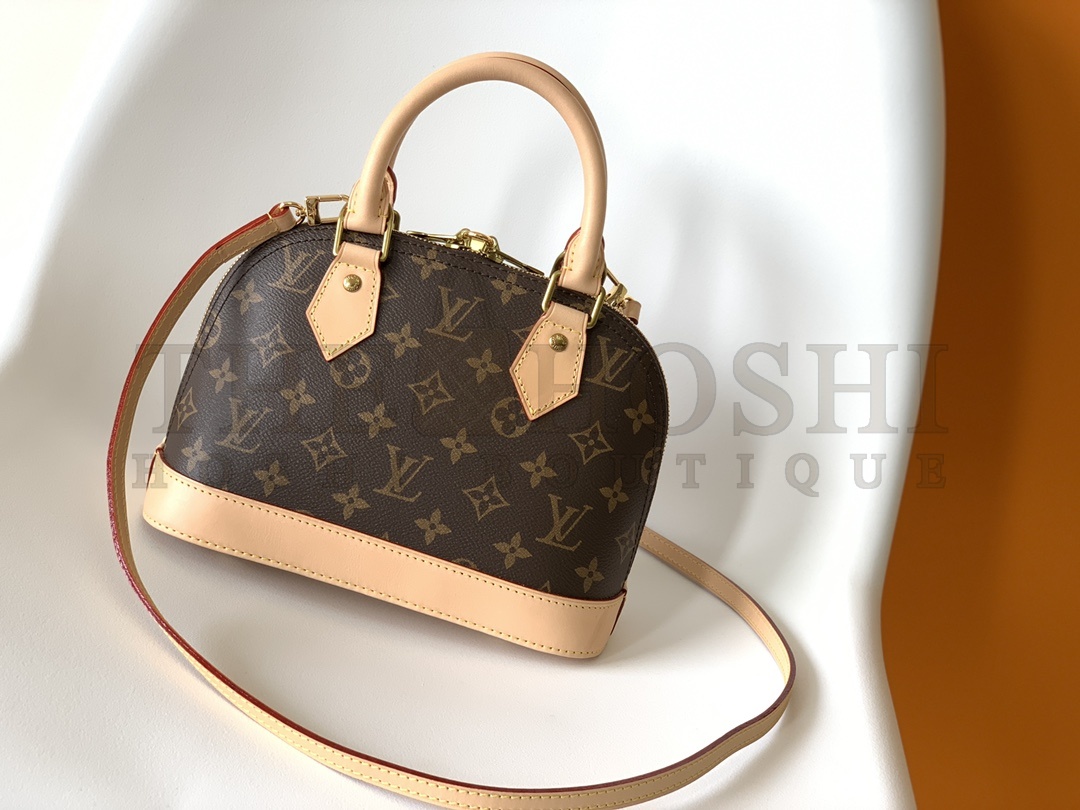 L0vis Vvtt0n LV Women Alma BB Handbag in Graphic Damier Ebene Canvas N41221 M53152 Master Quality