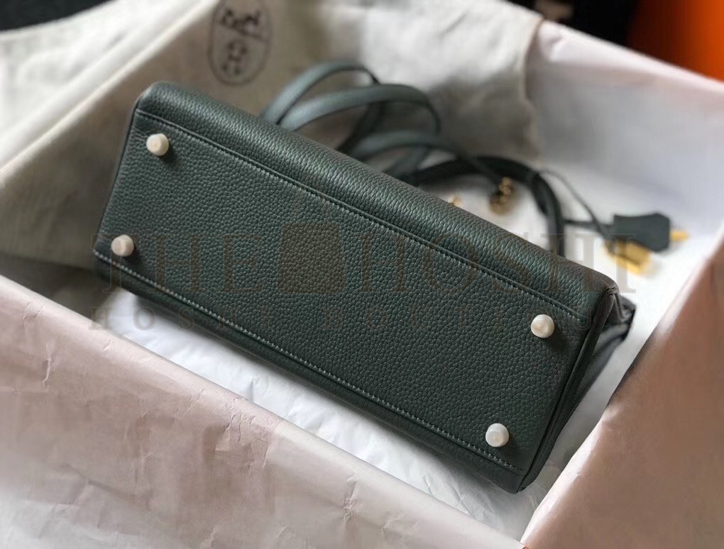 H**me5 Vert Amande Clemence Kelly 32cm Retourne Bag Master Quality