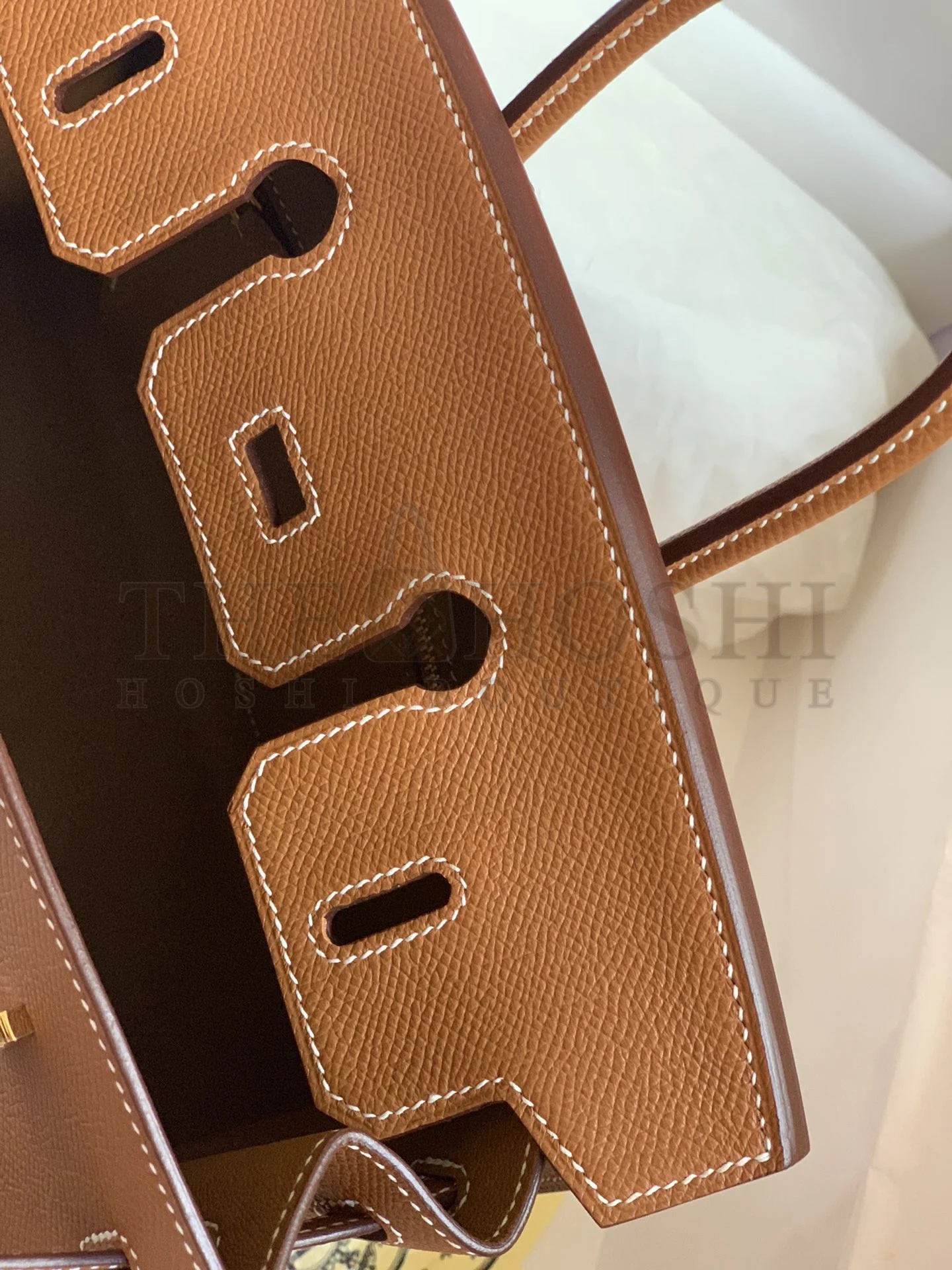 H**me5 Birkin 25 Sellier Handmade Bag In Gold Epsom Calfskin Master Quality