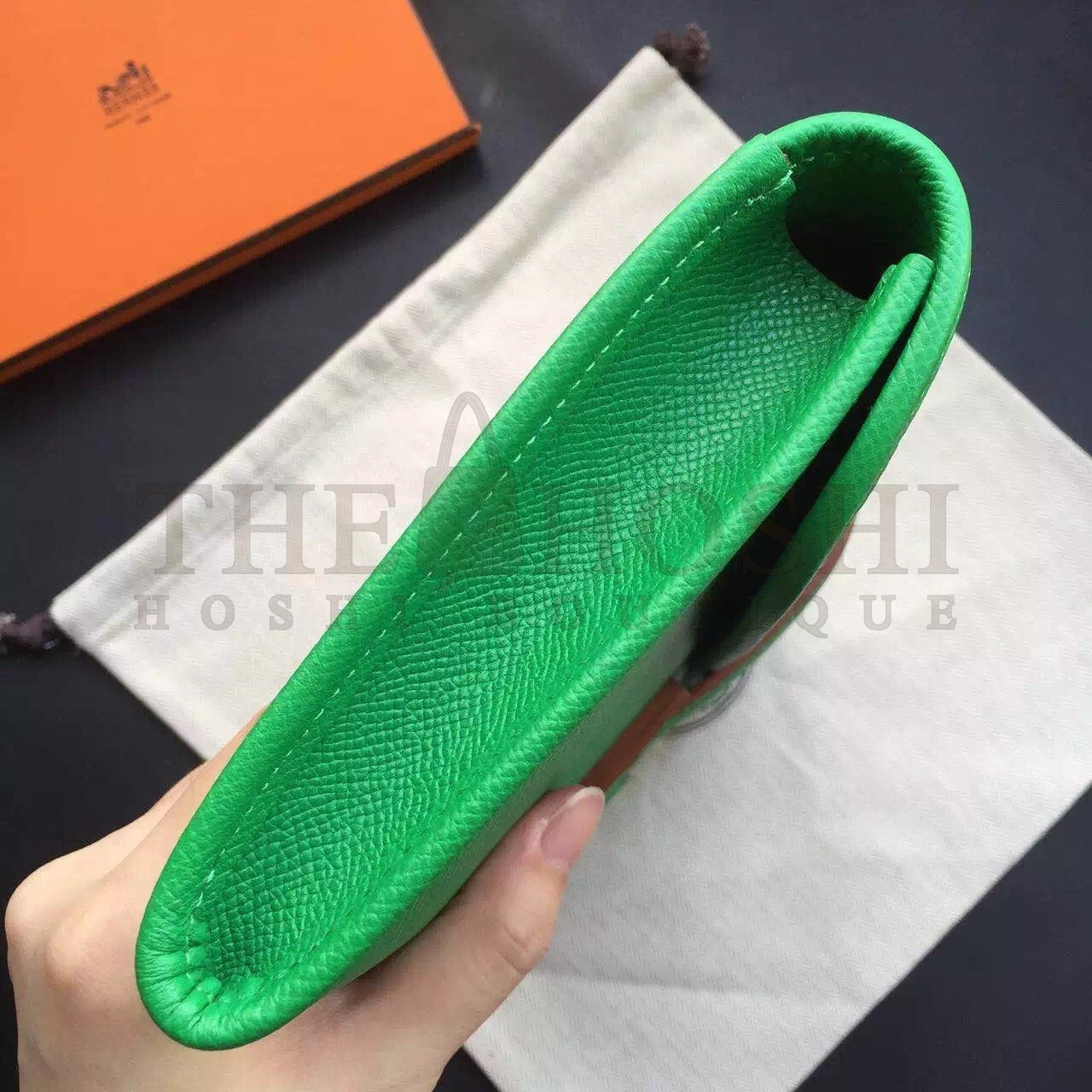 H**me5 Bamboo Epsom Jige Elan 29 Clutch Bag Master Quality