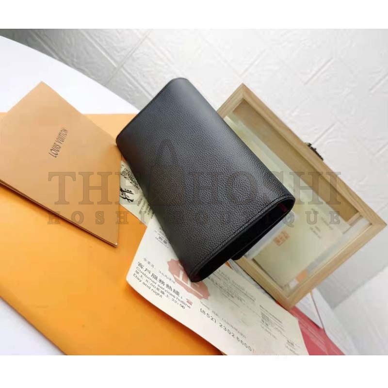 L0vis Vvtt0n LV Women Capucines Wallet Taurillon Leather Outside Cowhide Leather Master Quality