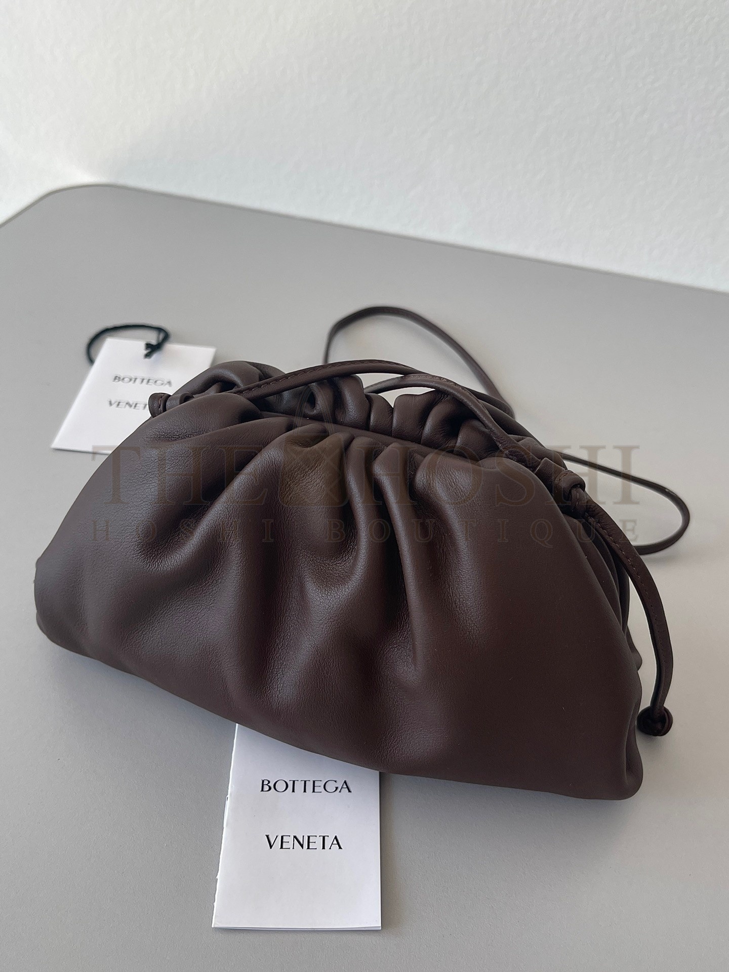 B0tt*ga Ven*ta Mini Pouch Bag In Fondant Calfskin Master Quality