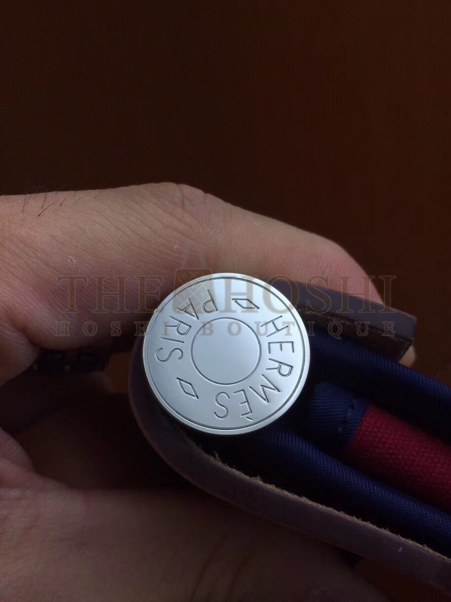 H**me5 Herbag Zip 31cm Bag In Brown And Red Master Quality