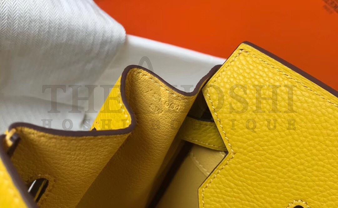 H**me5 Yellow Clemence Birkin 35cm Bag Master Quality