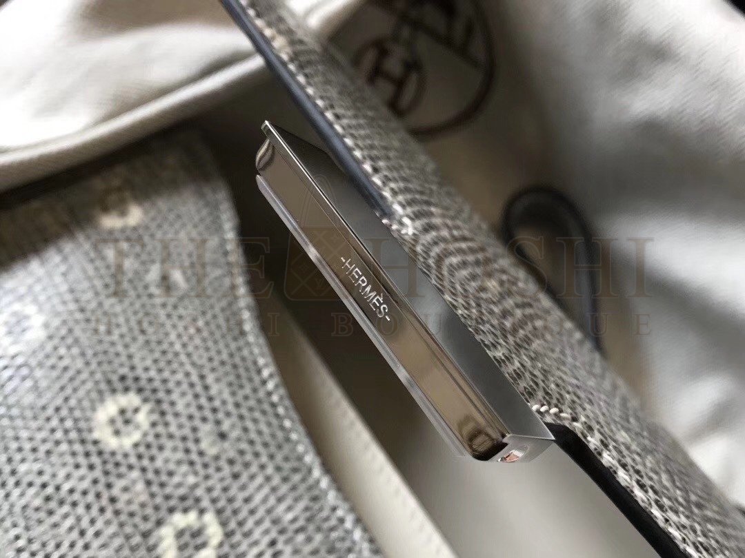 H**me5 Constance 18cm Bag In Ombre Embossed Natural Lizard Master Quality