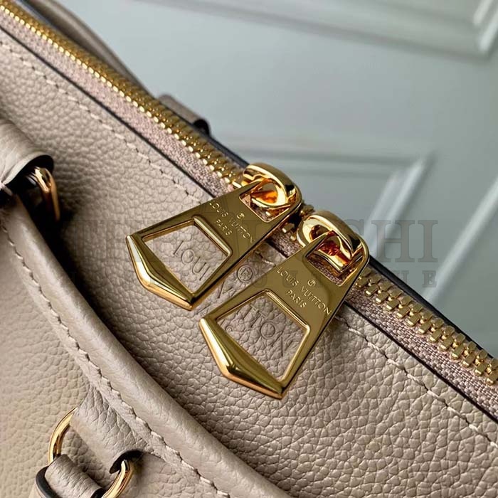 L0vis Vvtt0n LV Women Trianon PM Bag Beige Embossed Grained Cowhide Leather Master Quality