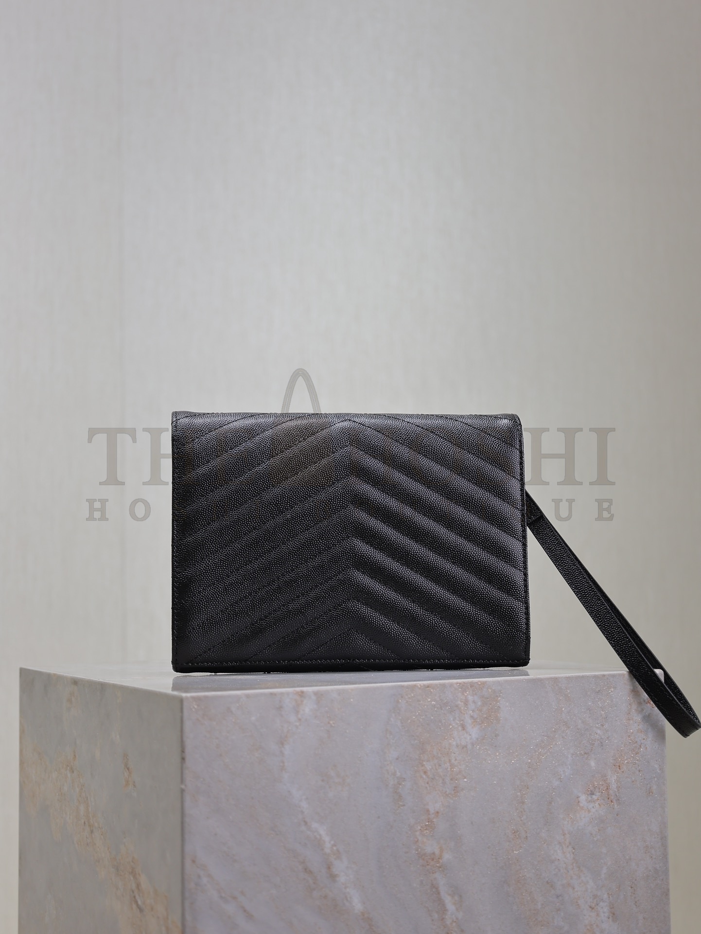 Sa1nt Lau*nt Le Cassandre Clutch – Black Quilted Lambskin – Gold Y51 Logo – Size: 21 × 6 × 3 cm – Model: 617662 Master Quality