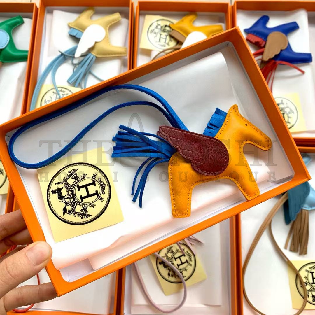 H**me5 H Rodeo PM Pegasus Bag Charm Lambskin Master Quality