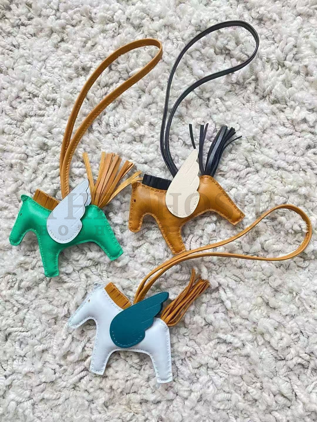 H**me5 H Rodeo PM Pegasus Bag Charm Lambskin Master Quality