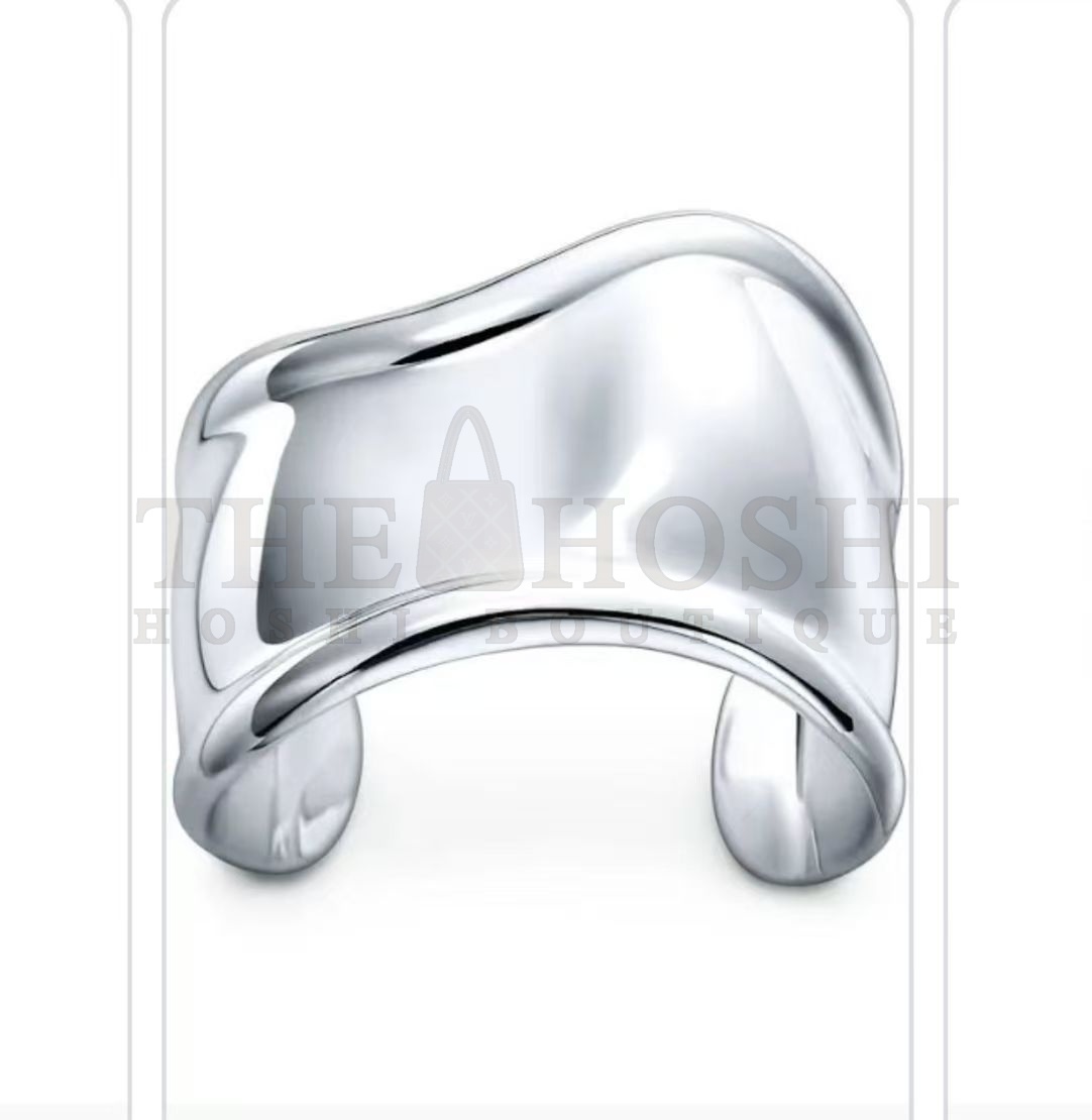 T*f*ny Medium Bone CuffinSterling Silver Bracelet Master Quality