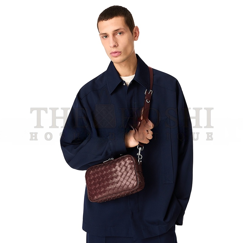 B0tt*ga Ven*ta SMALL INTRECCIATO CAMERA BAG 755923V2HL12128 (24.5*15*6cm) Master Quality