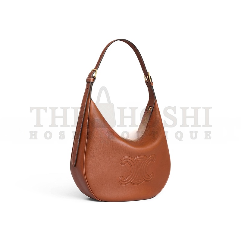 Ce1i*e MEDIUM HELOÏSE BAG IN S*pPLE GRAINED CALFSKIN 114713FLH.04LU (30*28.5*8cm) Master Quality