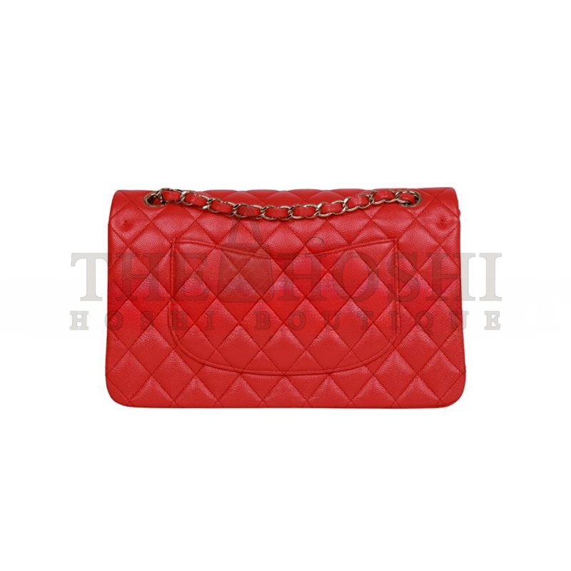 Ch**el CAVIAR QUILTED MEDIUM DOUBLE FLAP 1200354 (25*15*7cm) Master Quality