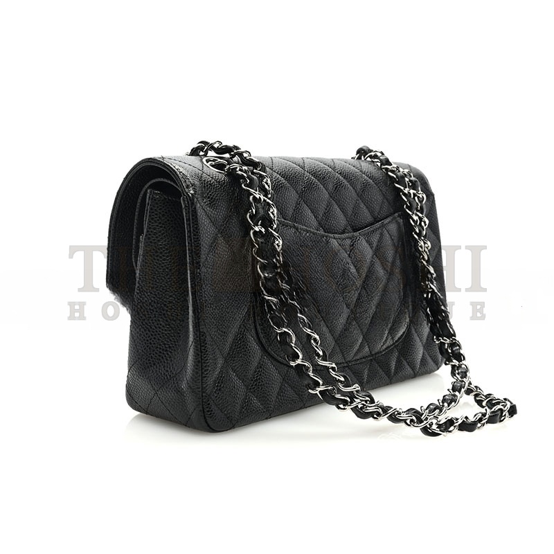 Ch**el CAVIAR QUILTED MEDIUM CLASSIC FLAP 1403076 (25*15*7cm) Master Quality