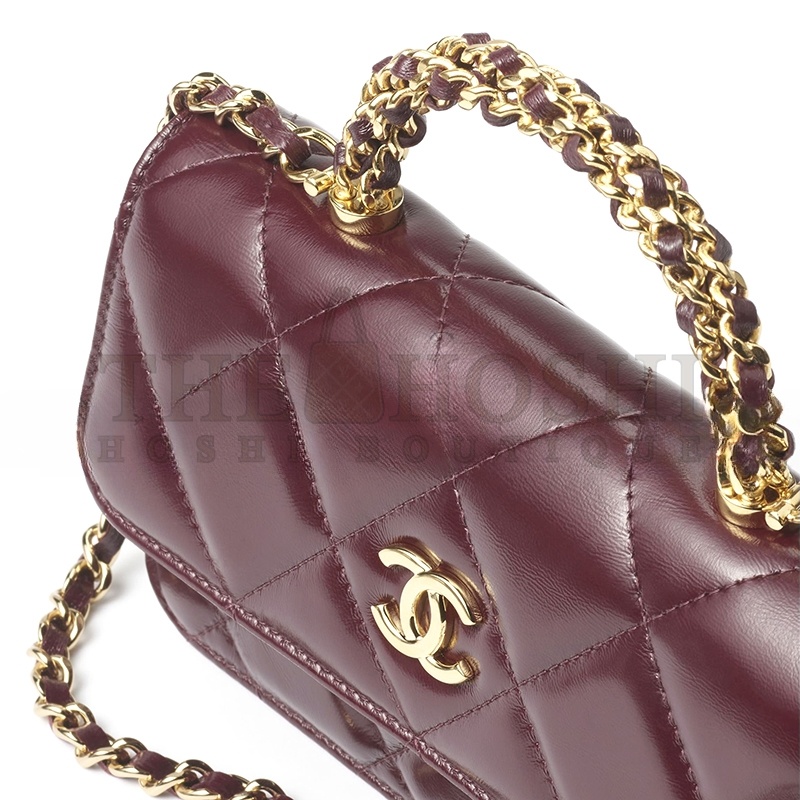 Ch**el CLUTCH WITH CHAIN AP4167 (18*10*4.5cm) Master Quality