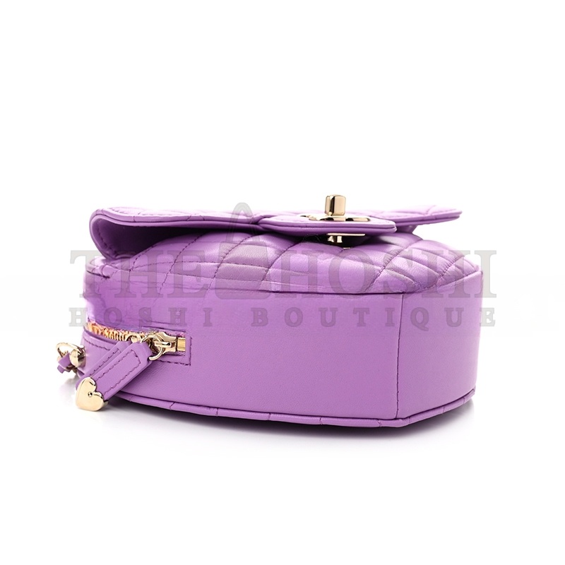 Ch**el CC IN LOVE HEART BAG 1644685 (18*17*4cm) Master Quality