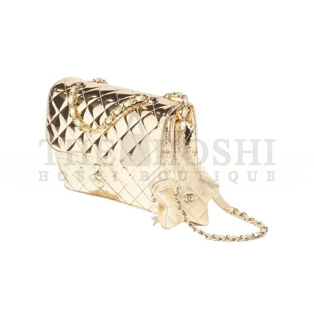 Ch**el 24C BACKPACK & STAR COIN PURSE AS4649 (23.5*18.5*8.5cm) Master Quality