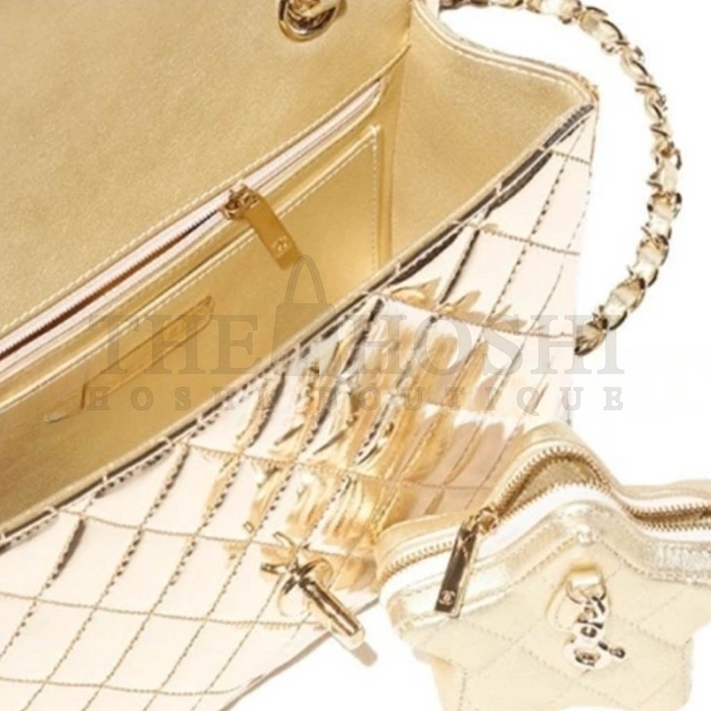 Ch**el 24C BACKPACK & STAR COIN PURSE AS4649 (23.5*18.5*8.5cm) Master Quality