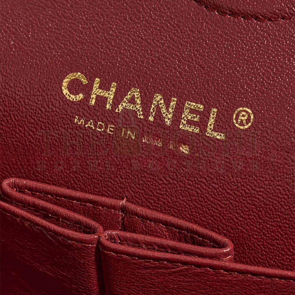 Ch**el TIMELESS MEDIUM CAVIAR RED AS3011 (25.5*15.5*6.5cm) Master Quality