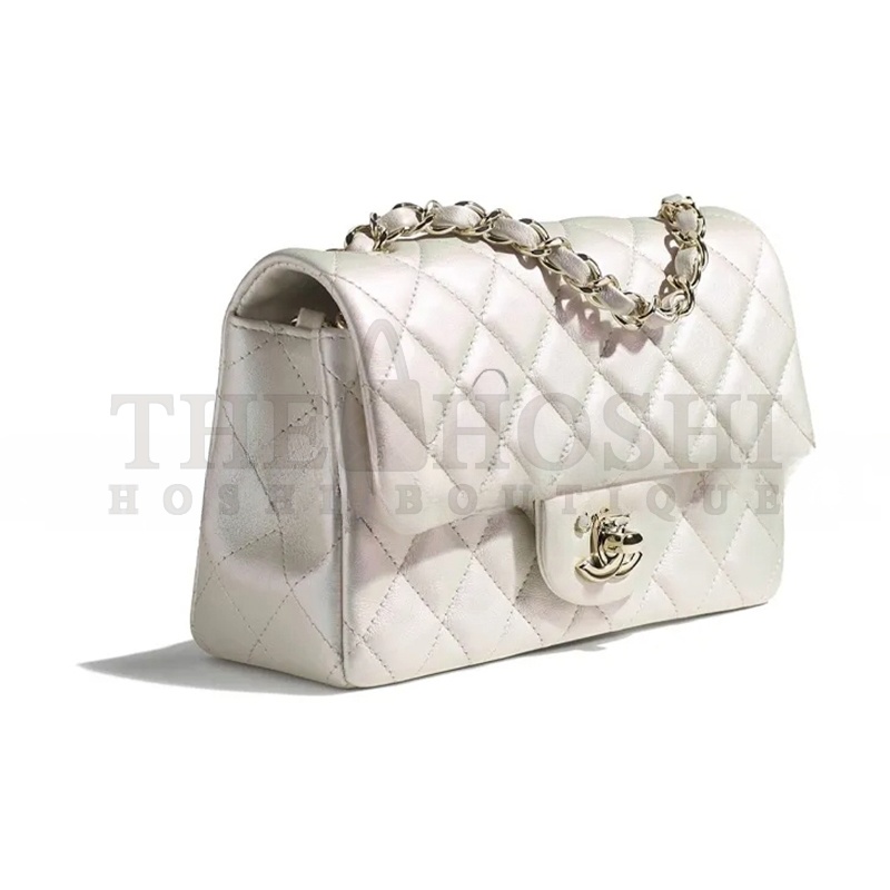 Ch**el CALFSKIN CHAIN FLAP BAG A69900 B05462 10601 (20*12*6cm) Master Quality