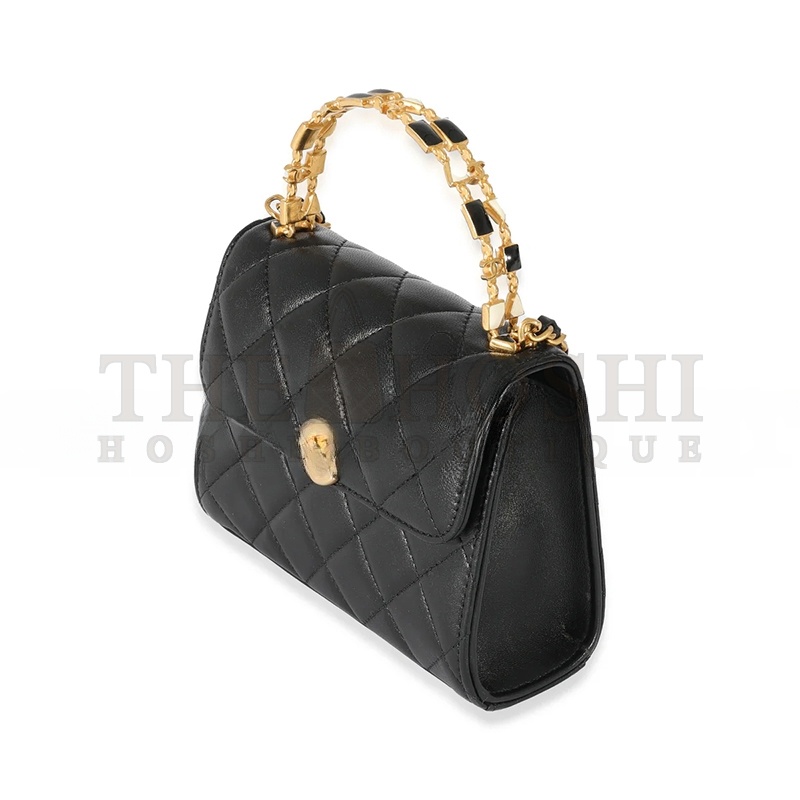 Ch**el TOP HANDLE WITH CHAIN AP2945 B08842 94305 (14.5*11.5*5.5cm) Master Quality